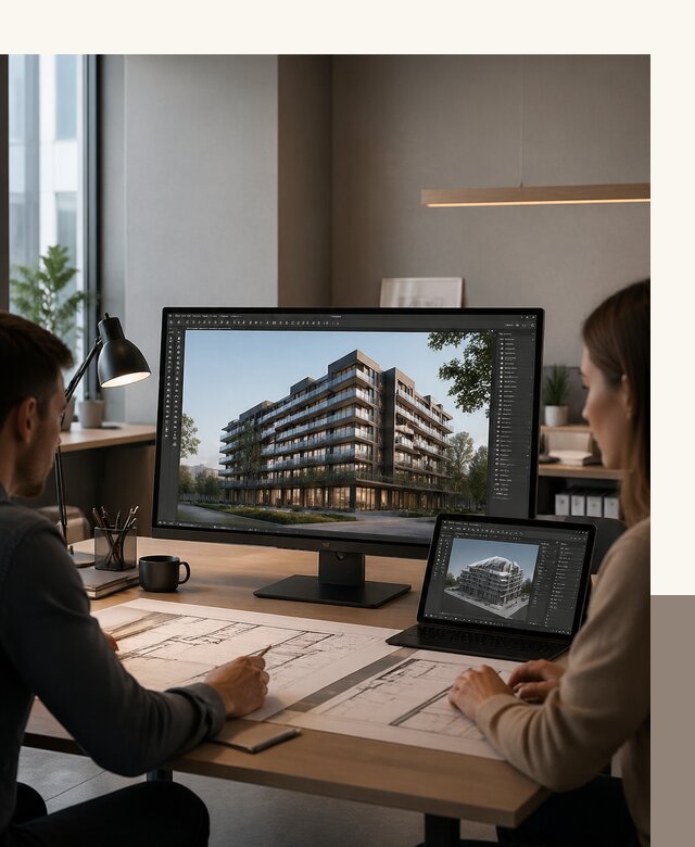 3D визуализация архитектуры и объектов строительства в Арсеньеве