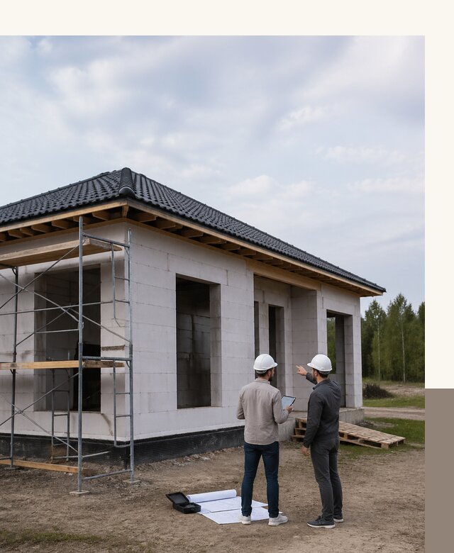 Проектирование одноэтажных домов из газобетона в Арсеньеве